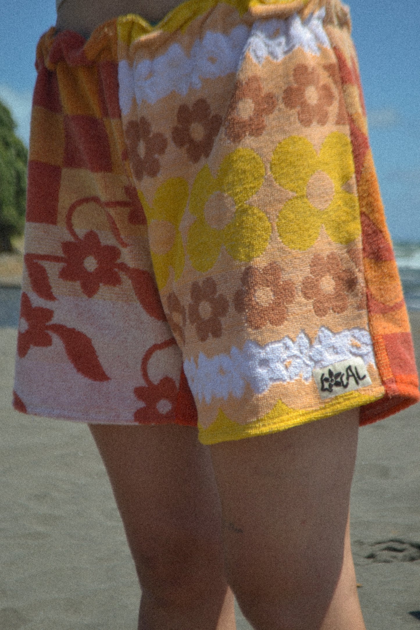 Checked Peachy Shorts