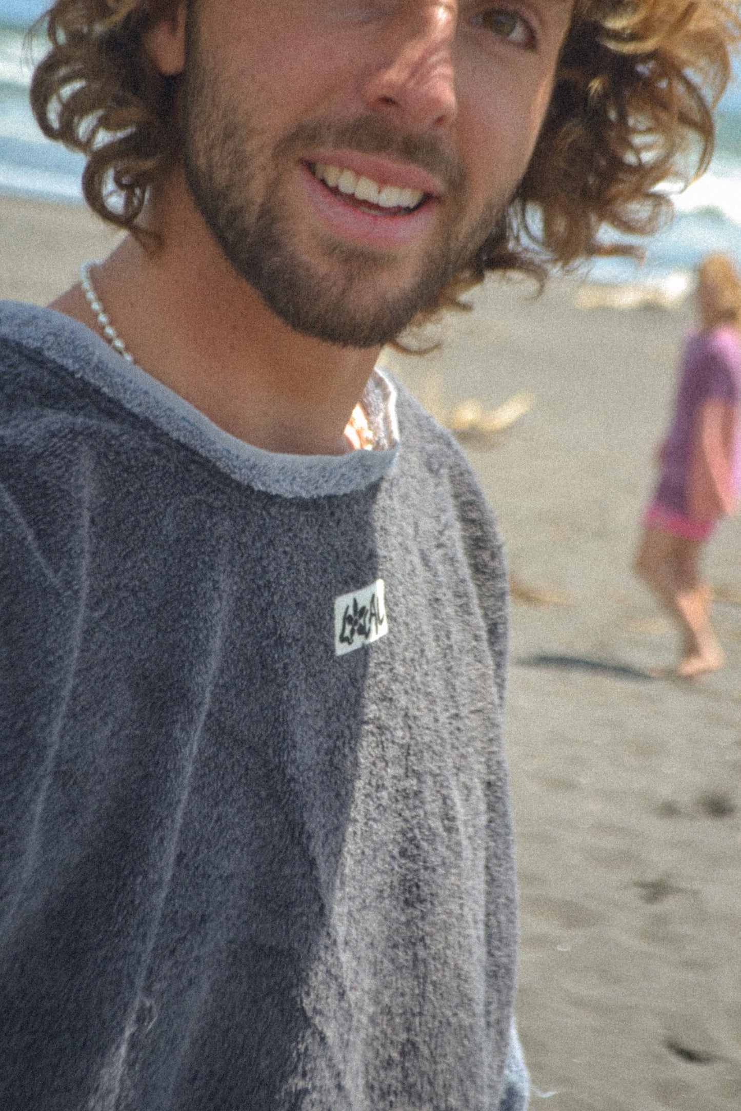 Contrast Blue Jumper